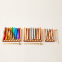 Xylophone with Mallet Educational Glockenspiel Metallophone Pleasant Xylophone with Mallets Stable for Children, Classroom