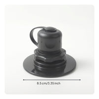 Inflation Fitting with Tethered Cap Black Inflation Fitting Easy to Turn Replacement Air Valves for Surfing Kites