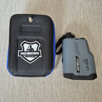 650 M Range Golf Monocular Rangefinder 6X Magnification Golf Rangefinder High Accuracy Distance Meter Flag Lock for Golfers