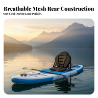 Stand-up Paddleboard Seat Padded Spine Support Paddle Board Seat Detachable Stand-up Paddleboard Backrest Foldable Design