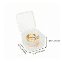 Saxophone Ligature Gold-Tone Accessory Long Instrument Insert for Practice