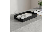 Thickened Material Stackable Letter Tray Easy Reach Opening A4 Document Holder Large Capacity Desktop File Sorter for Office, School