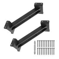 2 Pieces 45-Degree Angle Roof Bracket Heavy Duty Gazebo Roof Support Bracket Pre Drilled Holes Pergola Angle Connector for Garden