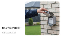 Splash-Proof Waterproof Outlet Box Dustproof Outdoor Electrical Socket Cover for Garden, Balcony, Bathroom
