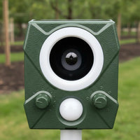 Solar Animal LED Flashing Lights Acoustic Waterproof Motion Activated Animal Scarer for Farmers, Gardeners, Orchard, Garden