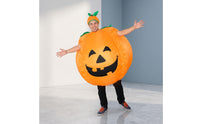 Pumpkin Costume Festive Jack Lantern Costume Playful Pumpkin Jumpsuit for Adults