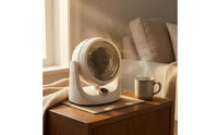 Electric Fan Heater Room Warmer Black Guard