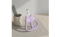 Cat Nail Scissors Rounded Tip Pet Nail Clippers Ergonomic Design Kitten Claw Grooming Tools for Beginners, Kittens