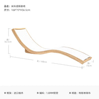 户外休闲沙发床酒店沙滩泳池躺床度假村庭院阳台躺椅家具防水防晒