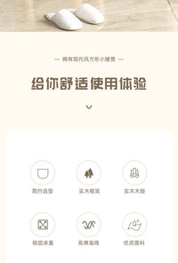 实木凳子家用客厅可叠放板凳网红小凳子茶几凳沙发凳儿童矮凳方凳 【中号天蓝色】-加厚柔软坐垫-全实木凳腿30*30*26cm