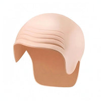 Molded Wrinkles Realistic Bald Cap Open Edge Wrinkle-Detail Bald Cap Easy to Use Cosplay Accessory