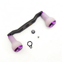 Reel Handle with Knobs Lightweight Handle Easy Installation Hardware for Fishermen