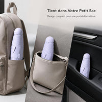 Ultra-Light UV Protection Compact Travel Umbrella for Sun and Rain