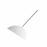 Stainless Steel Batter Spreader Easy Turning Chinese Pancake Crepe Spreader and Set for Street Food Vendors, Home Cooks