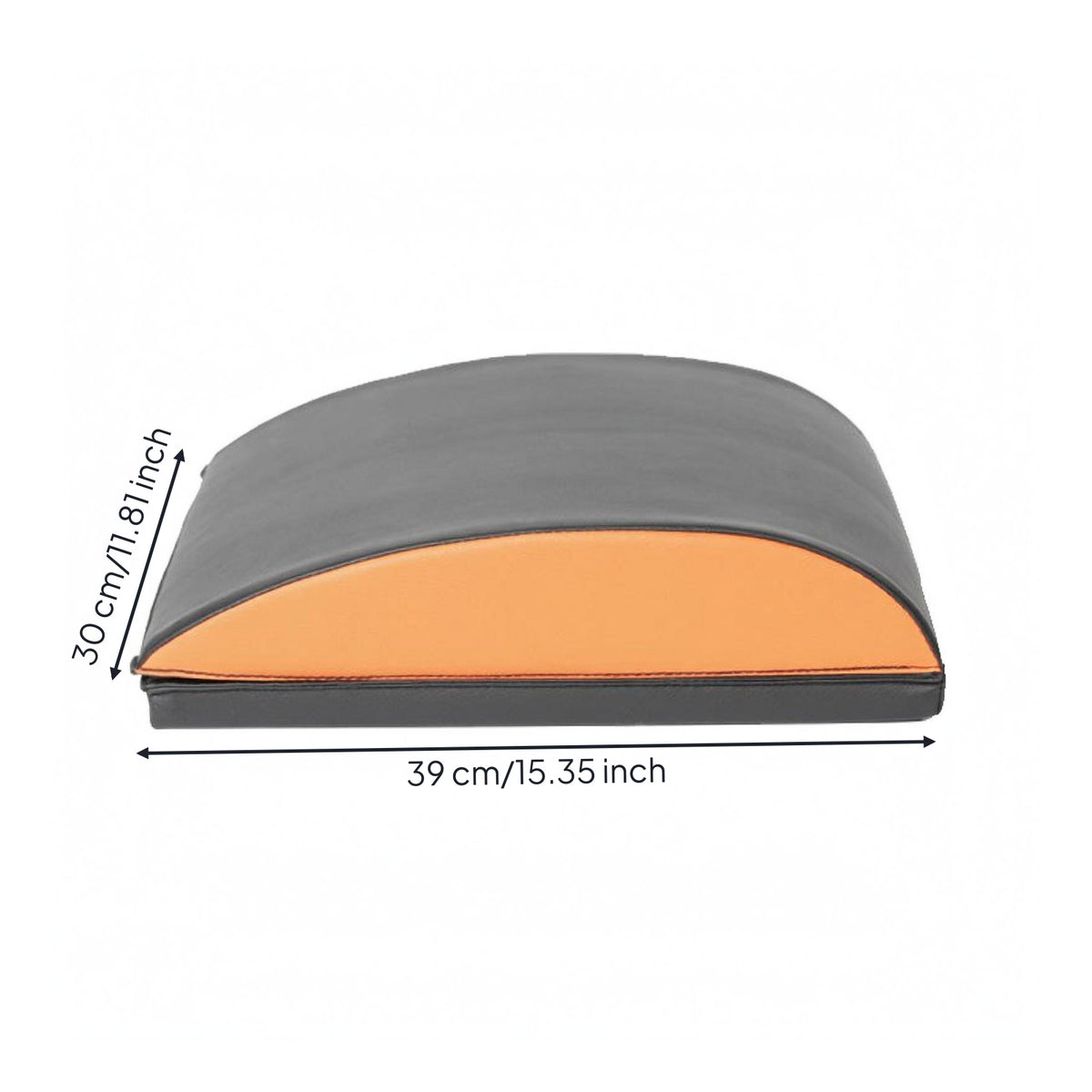Hinged Abdominal Mat Sweat-Resistant Foldable Sit-up Mat Two-Section Workout Board Skin-Friendly Ab Exercise Board Odorodorless