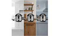 Digital Electric Cooker Customizable Electric Multifunction Cooker for Home Cooks, Busy Families, Meal Prep, Kitchen