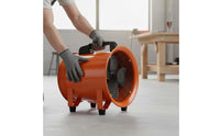 Portable Fan Heavy Duty Industrial Exhaust Fan Copper Motor Confined Space Ventilation for Blaze & Urgency