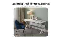 wire Management Z-Shaped Gaming Desk Large Surface Computer Table Ergonomic Design Workstation Headphone Hook for gaming enthusiasts, Home awayice Workers, Students, Bedroom, Game Room
