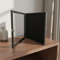 Pin Display Frame Transparent Front Award Display Case Dust Protection Home Decor
