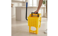 Plastic and Metal Hand-Press Mop Wringer Head Lever Handle Mop Wringer Head Rectangular Cage Cleaning Equipment Ventilated