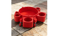 Car Wash Bucket Cart Round Wheeled Bucket Stand Rust Cleaning Tool