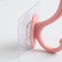 Bedroom and Closet Single Hook for Students and Home Storage, Removable Utility with Strong Sticky Backing for Walls