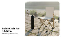Foldable Outdoor Sketching Chair Includes Carry Bag Portable Artist Stool Sturdy Frame Folding Chair with Backrest Heavy Duty for Art Students, Travelers, Parks, Picnic, Garden, Hiking