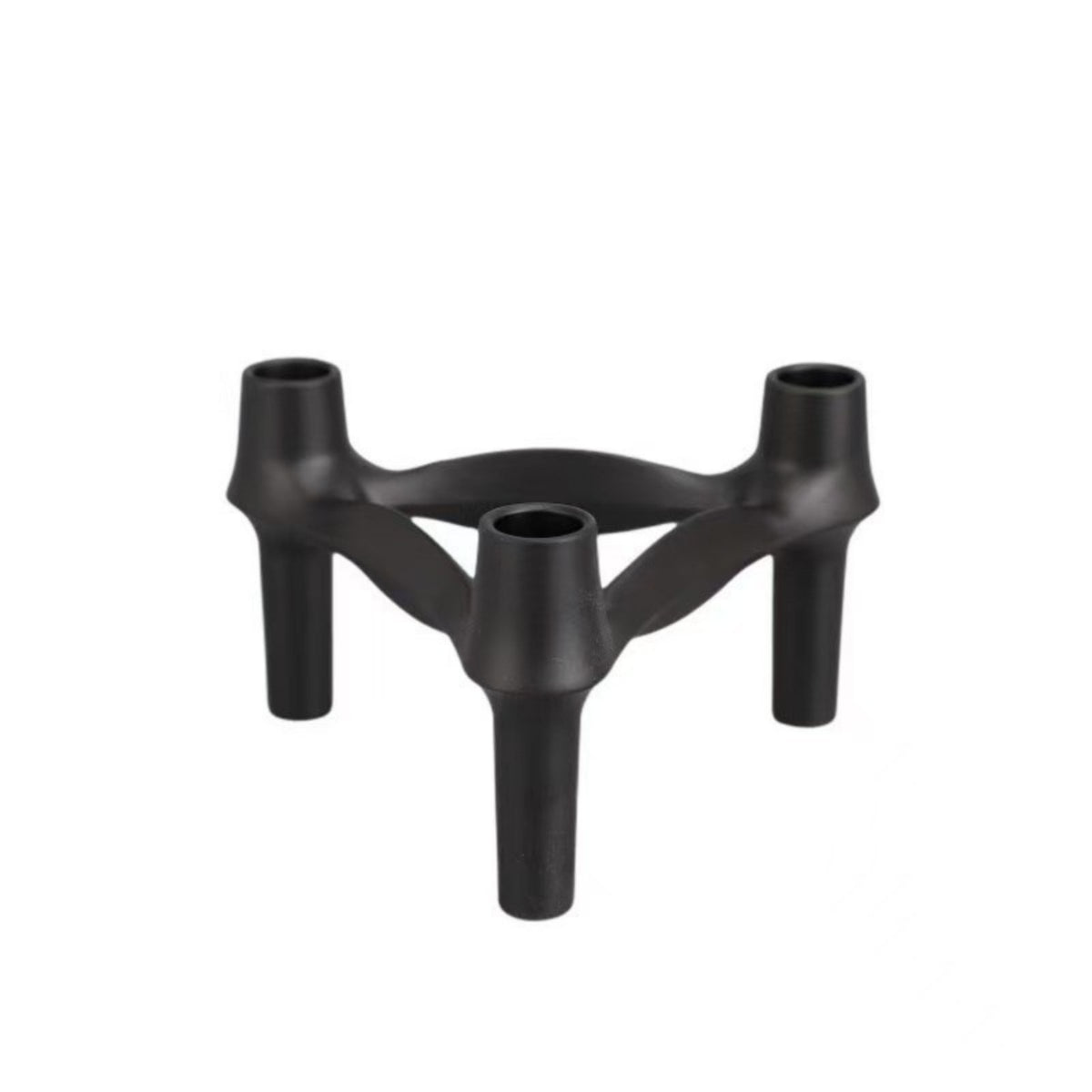 Candle Holder with Three Cups Modern Decor Elegant for Hotel