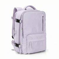 Water-Resistant Travel Laptop Backpack USB Charging Organized Travel Backpack Anti-Theft Luggage Item Mesh Back Panel