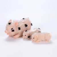 Pig Feeding Playset Pretend Play Pig Toy Set Themed Accessories Mini Piglet Figures