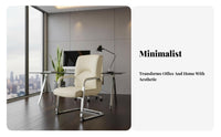Nordic Design Upholstered managerial Armchair Luxury design Computer Chair Multi-Functional Office Furniture High spine-supporting Support for managerials, Home Workers, Students, Conference Room, Gaming