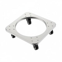 Rolling Gas container cart Multi-Functional Wheeled Planter Base Rustresistant