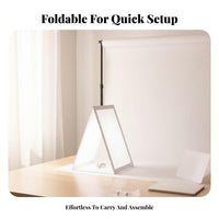 Foldable Light Softener Lightweight Foldable Light Softener Board Quick Setup Foldable Photo Reflector for Product Photographers