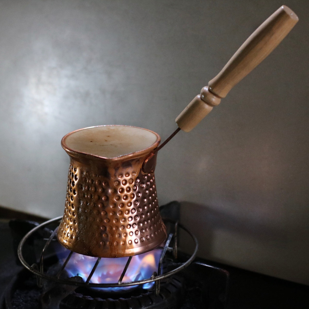 Turkish Coffee Pot Vintage Design Hammered Copper Coffee Pot Easy Pour Spout