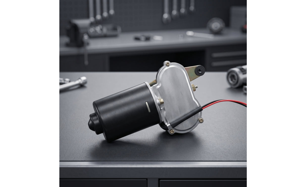 Windshield Wiper Motor 12V Electric Wiper Motor 12-V for Mechanics, Hobbyists, Car Repair, Vehicle Conversions