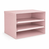Storage Cabinet with Trays Multi-Layer Furniture Compact for Desk