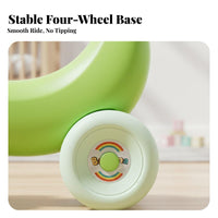 Cartoon Young Child Banana Car Quiet & Floor-Friendly Wheels Young Child Riding Toy Car for Young Children
