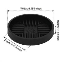 Plant Pot Saucer and Flower Pot Base, Heavy Duty PP Plant Pot Tray with Saucer/Tray, Round Indoor Outdoor Surface Protector for Balcony Garden