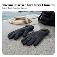 3mm Diving Gloves Sun Protection Diving Gloves Puncture-Resistant Long-Lasting for Snorkelers, Swimming, Underwater Exploration