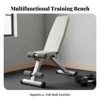 Heavy Duty Construction Bench Press Bench Comfortable High-Density Padding Strength Training Equipment Thick Padded Cushion for Men