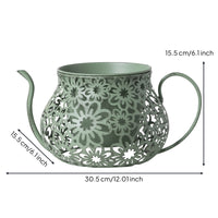 Teapot Planter Decorative Teapot Flower Pot Hollow Flowerpot for Garden, Courtyard, Living Room