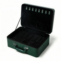 40 Slot Bracelet Case PU Leather Sturdy Construction Bracelet Organizer Securing Display