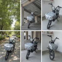 Dustproof Cycle Basket Cover Thin Bike Basket Cover Safeguarding for Outdoor Parking