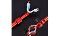 Fishing Rod Rear Rest Anti-Loss Screw Design Aluminum Alloy Rod Stand Aluminum Fishing Pole Stand Universal Fit