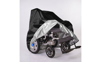 Wheelchair Cover with Drawstring Safeguarding for Balcony