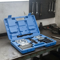 12 Pieces Bearing Puller Separator Kit Bearing Puller Kit with Case Heat-Treated for Mechanics