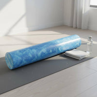 Textured Foam Roller Cylindrical Massage Roller Muscle Massager Compact Exercise Gear Easy to Clean for Relaxation