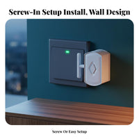 Remote Control Light Switch Drill Installation Faraway Lighting Switch Robot No Wiring Required Finger Robot for Homeowners, Bedroom, Office, Hallway