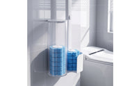 6 Pieces Toilet Brush Replacement Heads Hygienic Toilet Cleaning Sponge Refills Brush Head Replacement Single-Use Easy
