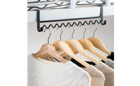 Space Saving Bunk Bed Clothes Hanger Easy Installation Dorm Bed Clothes Hook Sturdy Construction for College Students, Bedroom